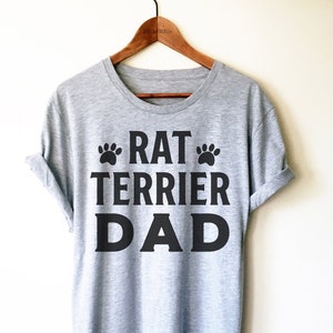 Rat Terrier Dog Shirt/Tank Top/Hoodie - Dog Lover Shirt, Rat Terrier Shirt, Rat Terrier Owner Shirt, Rat Terrier Gift, Rat Terrier Dad Shirt