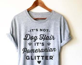 Pomeranian Glitter Shirt - Pomeranian Shirt, Pomeranian Gift, Pomeranian Lover TShirt, Pomeranian Mom, Pomeranian Dog Tee, Tank Top, Hoodie