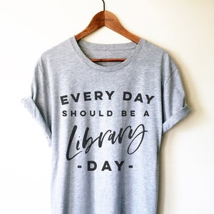 Librarian Shirt - Library Shirt, School Librarian, Library Gifts, Library Shirts, Reading Teacher Shirt, Library Day Shirt, Tank Top, Hoodie