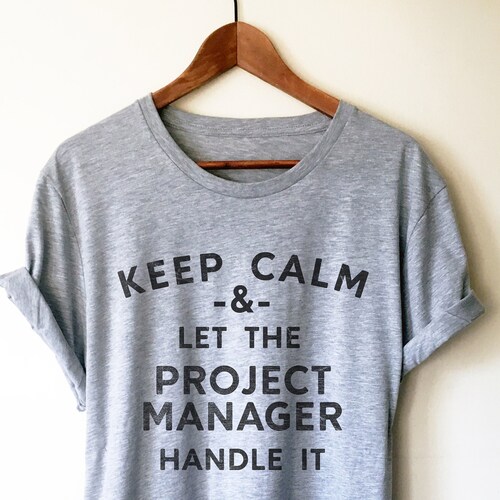 Gift for Project Manager Tshirt Funny Manager Tshirt for Men Etsy