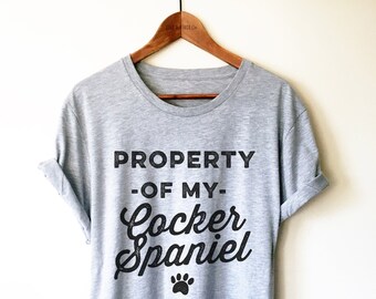 Cocker Spaniel Lover Shirt/Tank Top/Hoodie - Cocker Spaniel Shirt, Cocker Spaniel Dog, Cocker Spaniel Gift, Dog Mama Shirt, Spaniel Lover