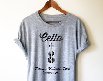 Uniseks shirt cello - shirt cello, cadeau cello, cadeau cello, shirt cellist, shirt muzikant, cadeau muzikant, shirt muziek, cadeau muziekleraar, cadeau muziekleraar