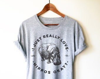 hippopotamus t shirt
