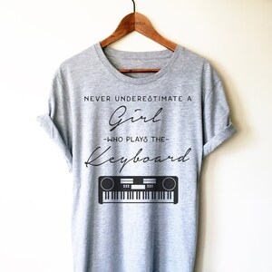 Keyboard Player Shirt/Tank Top/Hoodie - Keyboard Lover Gift, Music Shirt, Musician Shirt, Music Teacher Gift, Pianist Shirt, Music Lover Tee