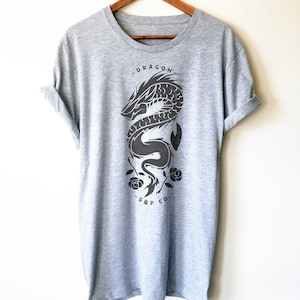 Drachen Shirt/Tank Top/Hoodie - Drachen Shirt, Drachen Geschenke, Drachen Liebhaber Shirt, Drachen T-Shirt, Japanischer Drachen Shirt, Drachen Grafik Shirt
