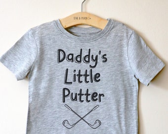 Daddy's Little Putter Kids Shirt - Kids Golf Shirt, Golf Shirt, Golfing Shirt, Future Golfer, Golf Son, Golf Daughter, Golf Birthday Party