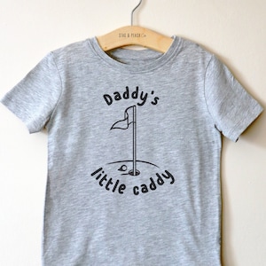 Daddy&#39;s Little Caddy Kids Shirt - Golf Kids Shirt, Golf Shirt, Golf Gifts, Gift For Dad, Golf Toddler Shirt, Golf Birthday Party, Golf Trip