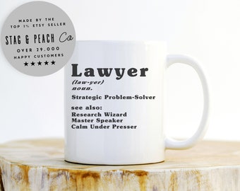 Funny Lawyer Mug, Law Mug, Law School Mug, Lawyer Gift, Attorney Gift, Law Coffee Mug, Lawyer Thank You, Law Graduation, Lawyer Definition