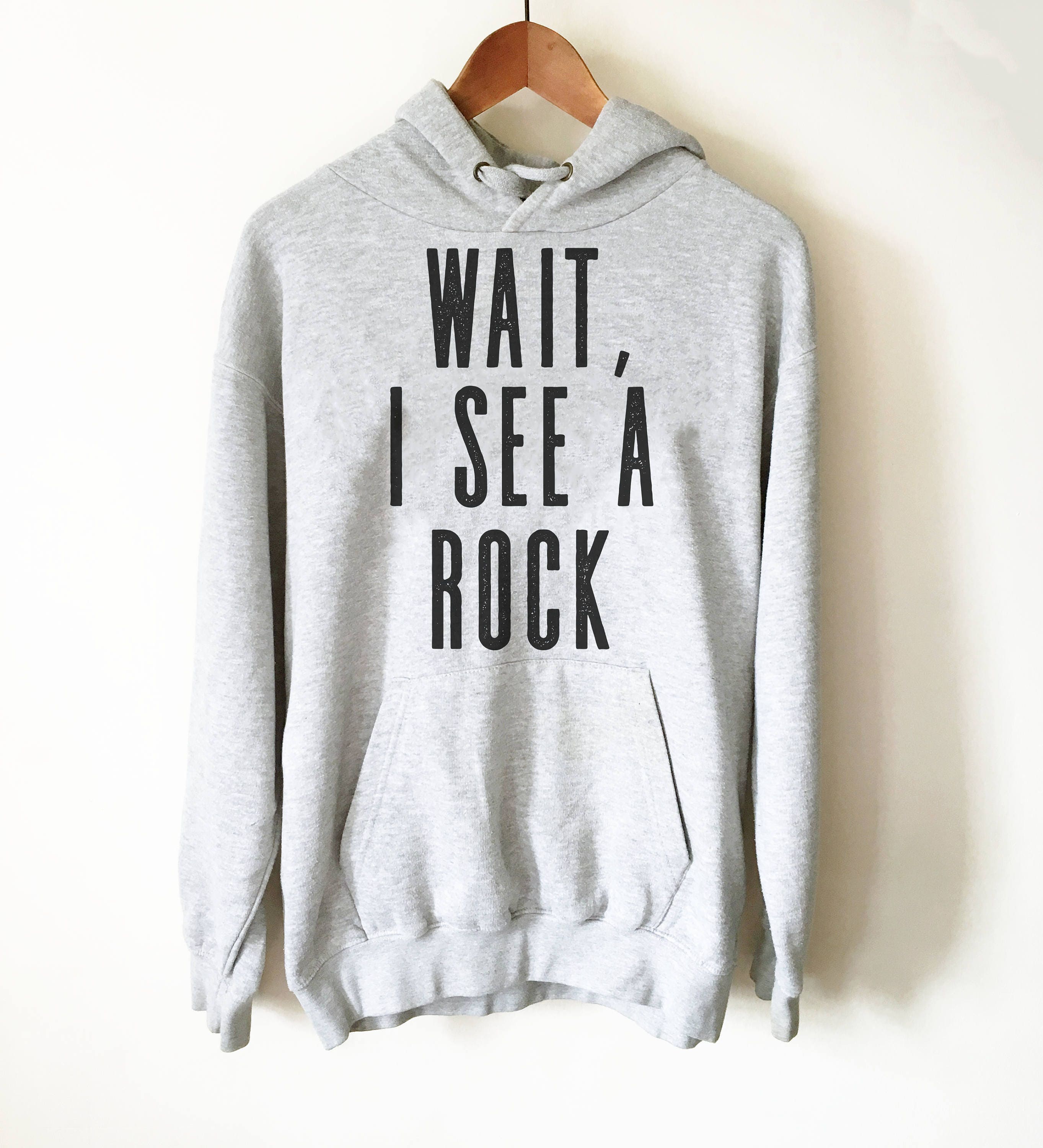 Wait I See A Rock Hoodie Geology Shirt 