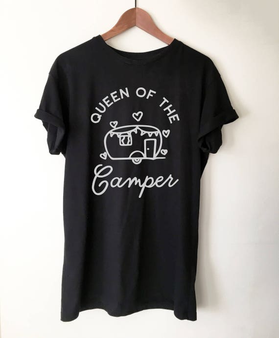 Queen Of The Camper T-Shirt - Funny Camping Rv Shirt Queen Of The Camper T-Shirt - Funny Camping Rv Shirt