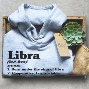 Gift For Libra - Libra Unisex Hoodie, Libra Zodiac Shirt, Horoscope Gift, Astrology Gift, Libra Gift, September Libra, October Birthday image 2