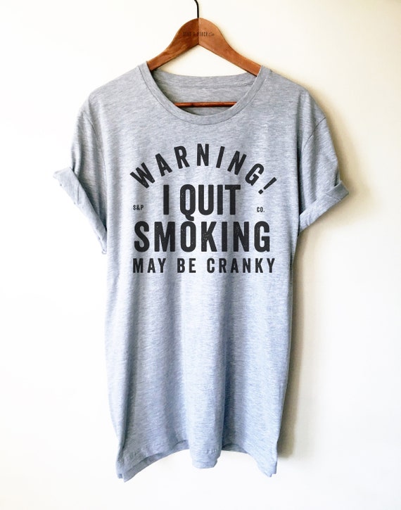 Quit Smoking Shirt/Tank Top/Hoodie -  I Quit Smoking Shirt, Funny Smoking Shirt, Quit Smoking Motivation Gift, Funny No Smoking Shirt