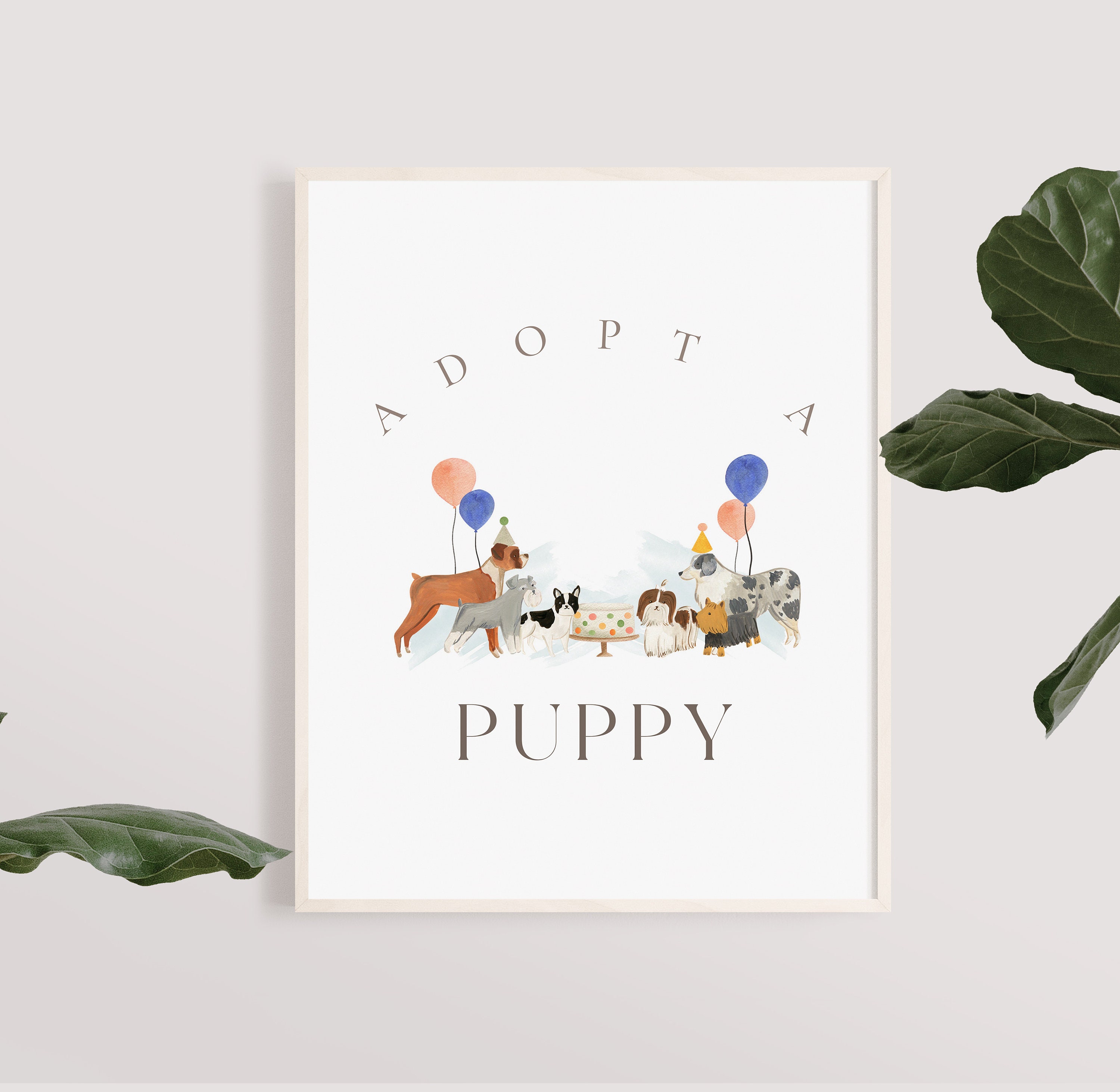 Adopt a Puppy Sign & Certificate - Puppy Adoption Certificate, Puppy ...