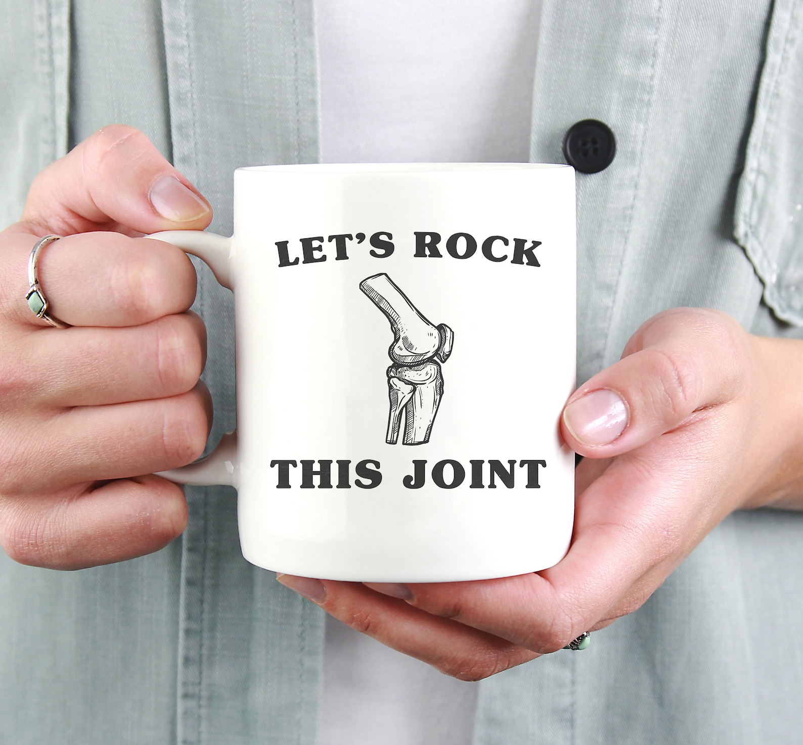 Knee Replacement Mug Knee Surgery Gift Funny Get Well Gift Etsy