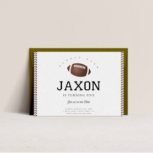 Football Party Sign Editable Football Milestone Board, Football Birthday Party Decor, Football Theme, Sports Birthday, Instant Download image 9