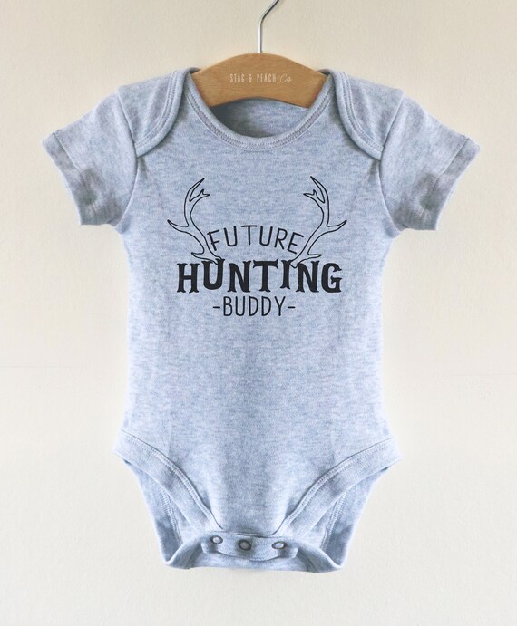 Future Hunting Buddy Baby Body Cazador de una pieza ropa de bebe de caza regalo del Dia del Padre regalo de nuevo papa papa de caza camisas de padre hijo Etsy