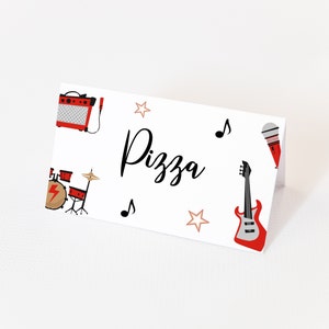 Musik Geburtstag Lebensmittel Etiketten -One Rocks Geburtstag Party Favor, Musik Geburtstag Party Dekor, Musik Thema Geburtstag Kinder, bearbeitbar Sofort Download