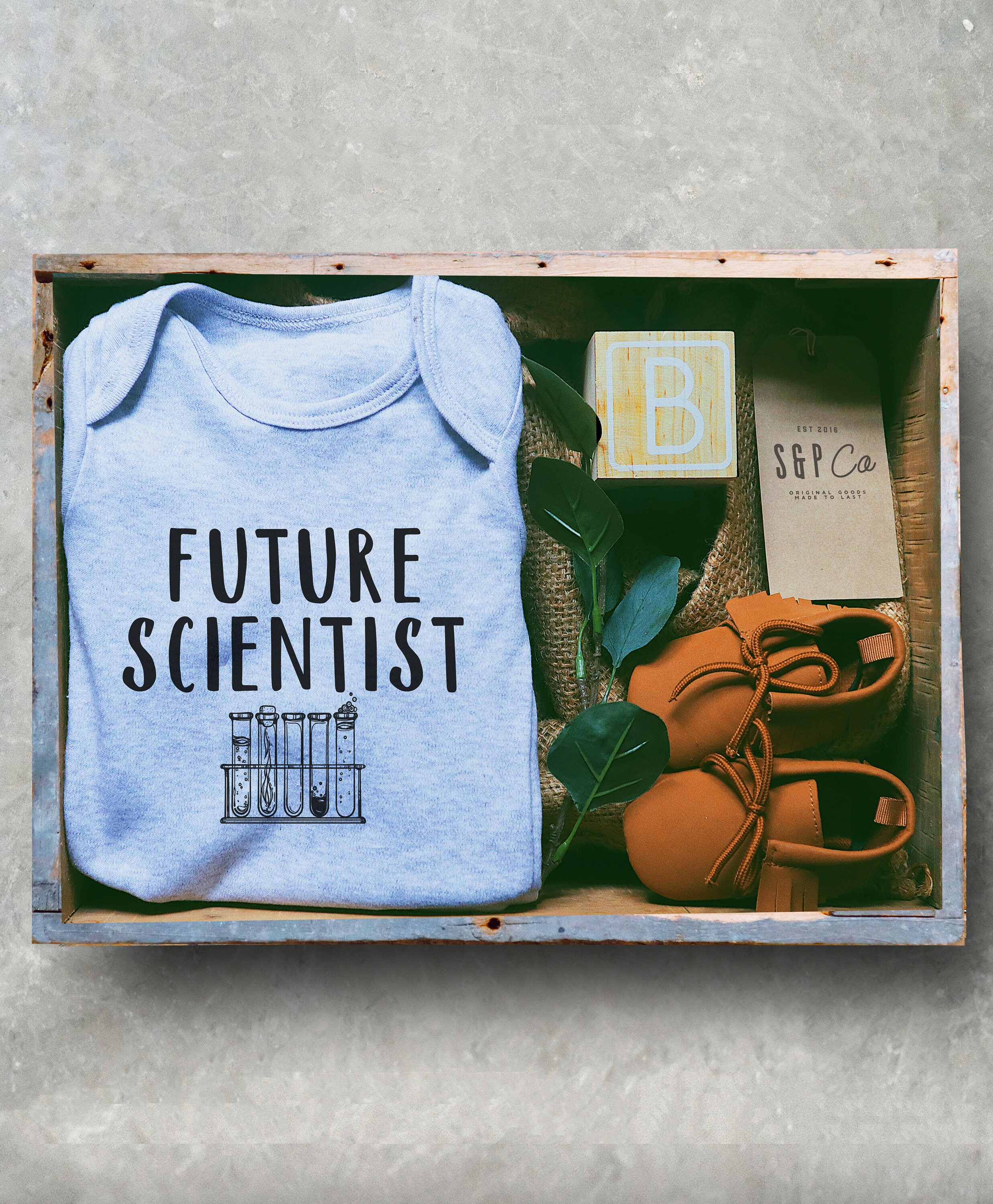 Future Scientist Baby Bodysuit Future Lab Partner Baby One Etsy