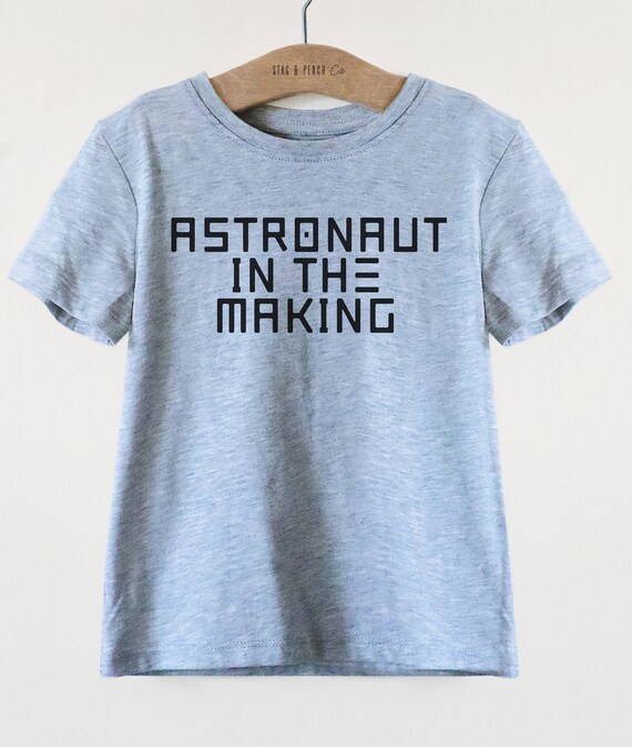 Funny Astronaut Kids Shirt Astronaut In The Making Youth Etsy