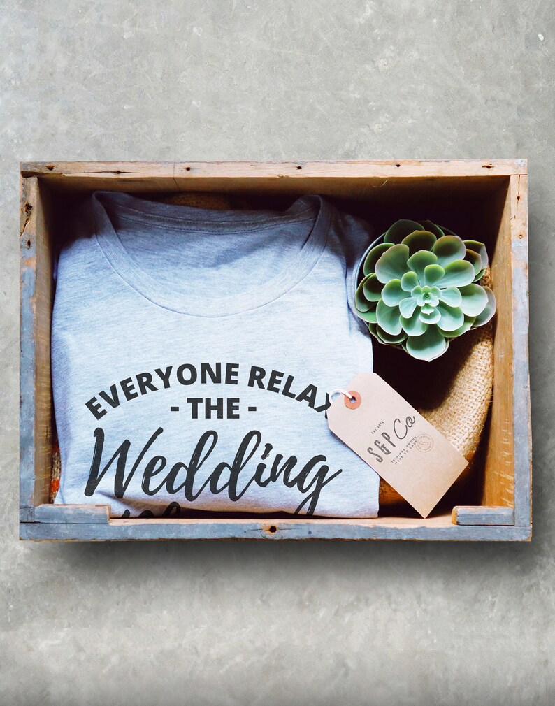 Wedding Planner Shirt/Tank Top/Hoodie - Wedding Planner Gift, Wedding Planning Shirt, Events Organiser Shirt, Wedding Planner Thank you Gift image 2