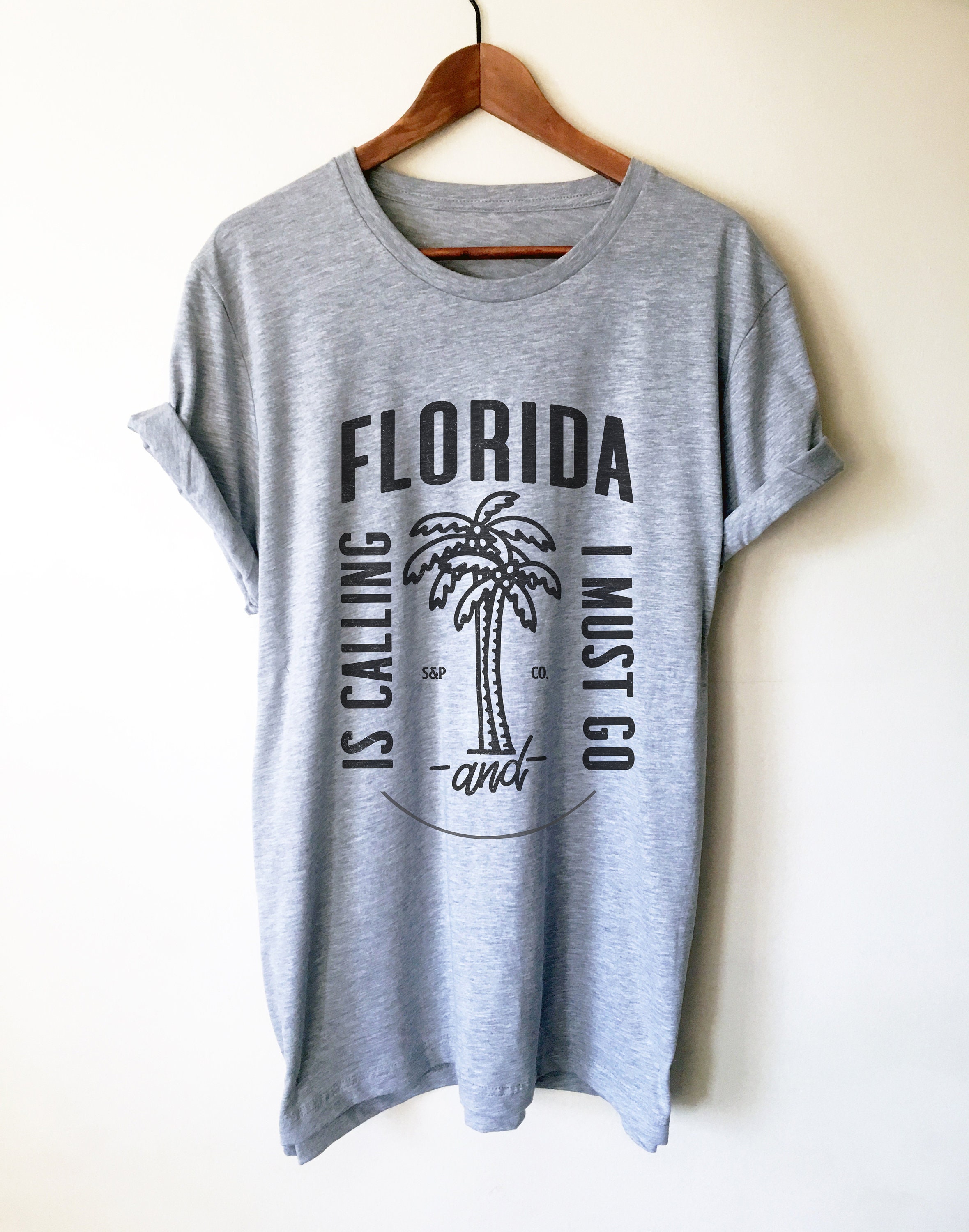 Florida Is Calling And I Must Go Unisex Shirt Florida Shirt | Etsy