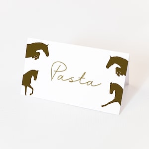 Horse Birthday Party Food Labels - Horse Party Food Tent, Horse Birthday Decorations, Horse Theme Party Favors, Kids Party,Editable Download