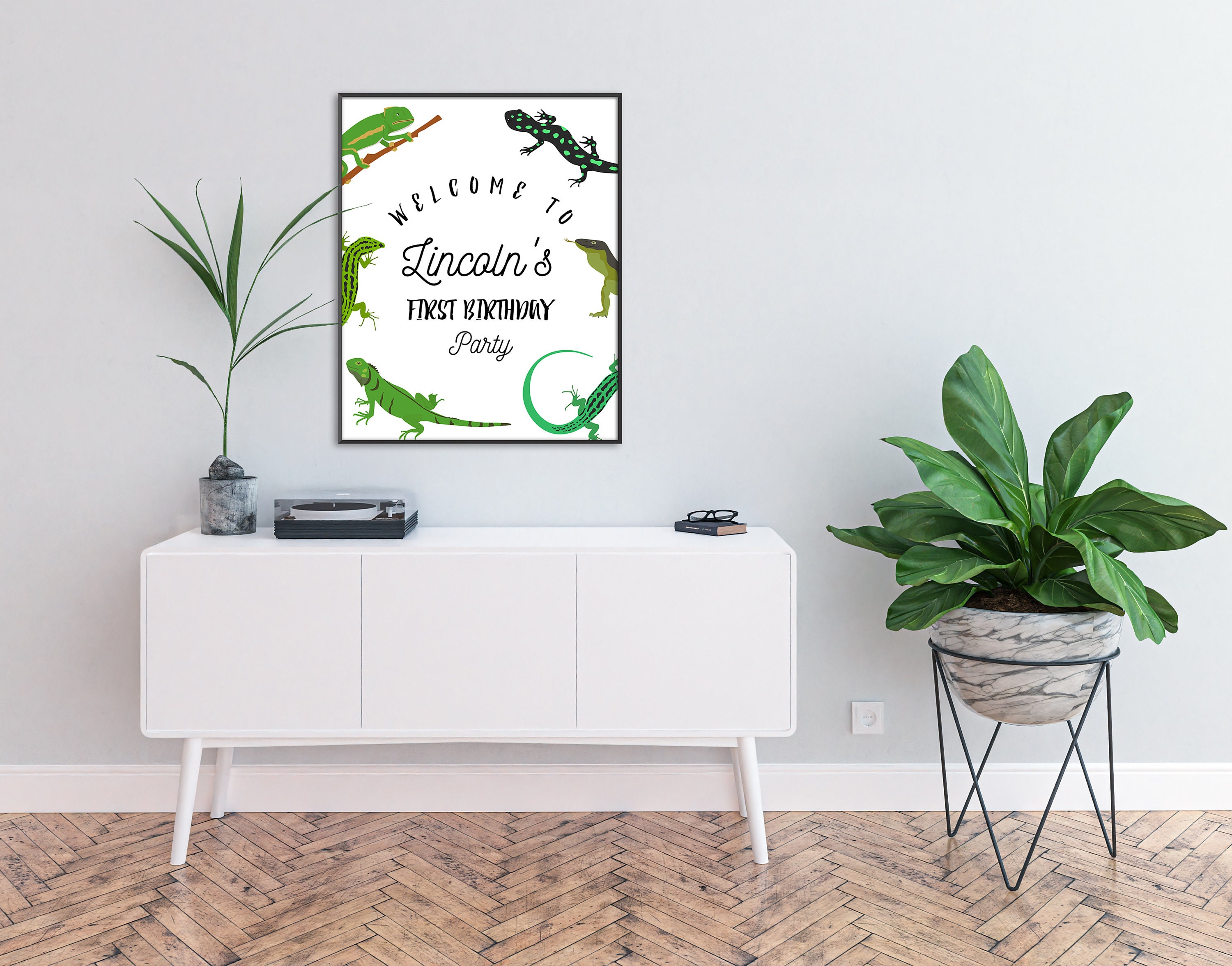 Congratulations Lizard Lizard Birthday Welcome Sign -lizard Party Welcome Sign, Lizard ...