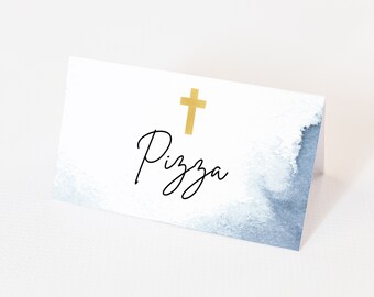 Holy Communion Food Label - First Communion Favors, Holy Communion Decorations, Baptism Favors, Holy Communion for boys, Editable Download