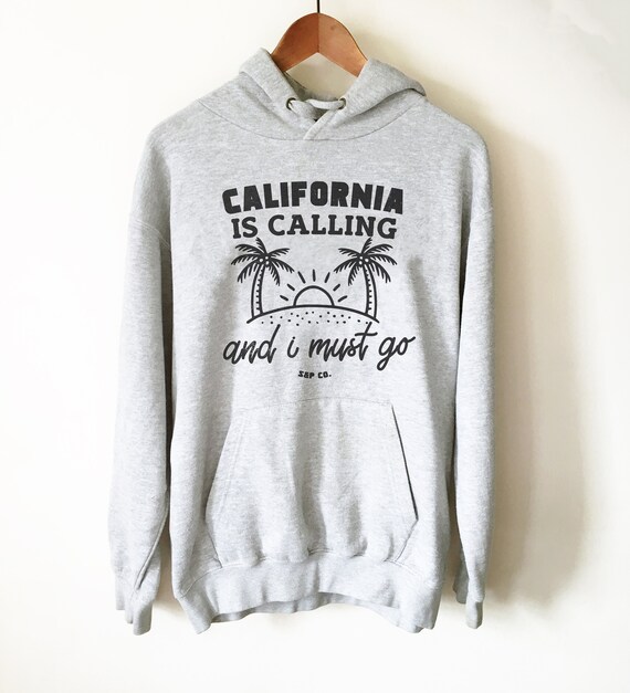 California Is Calling Grey Tee California Is Calling Grey Tee