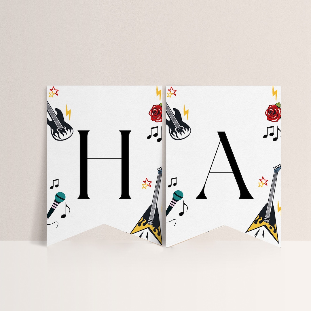 One Rocks Banner - One Rocks Birthday Decor, Rock Birthday, Rocked One ...