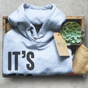 It's Too Peopley Outside Hoodie - Introvert Hoodie, Introvert Gift, Introvert Shirt, Antisocial Shirt, Socially Awkward, Introverting image 2