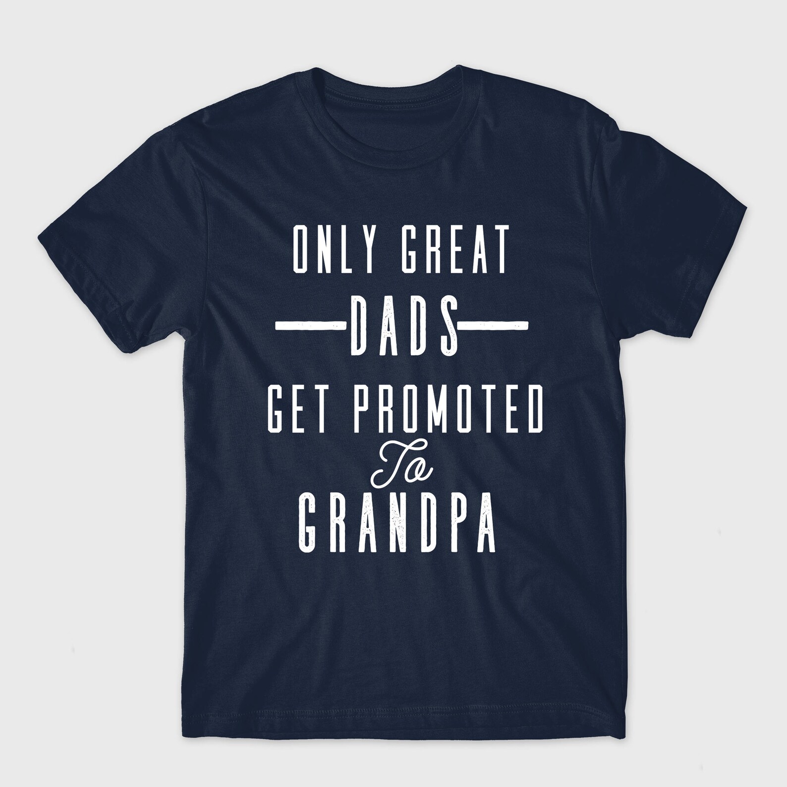 Only Great Dads Get Promoted To Grandpa Short-Sleeve Unisex | Etsy