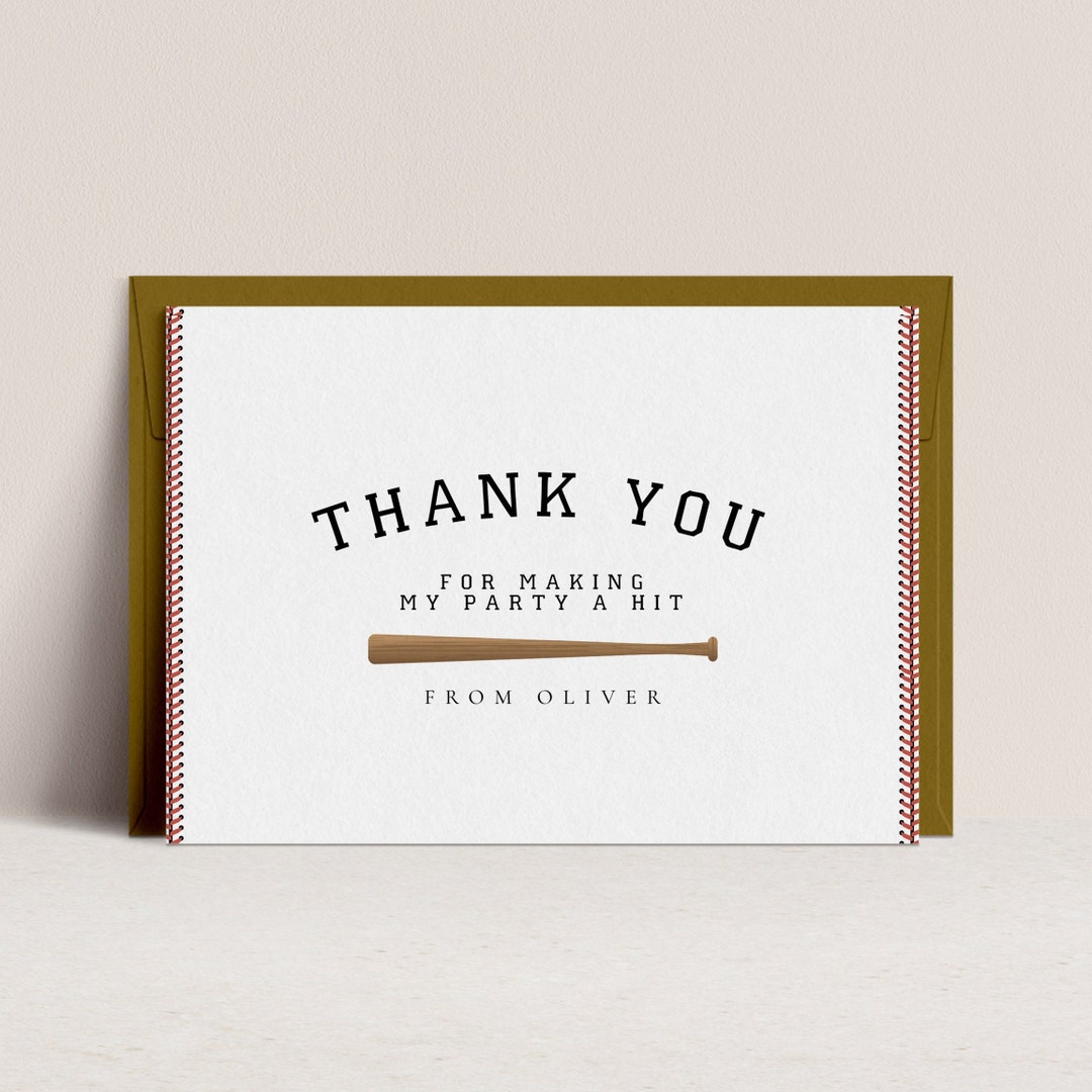 Baseball Thank You Card Editable - Il 1080xN.4144512546 Hijl