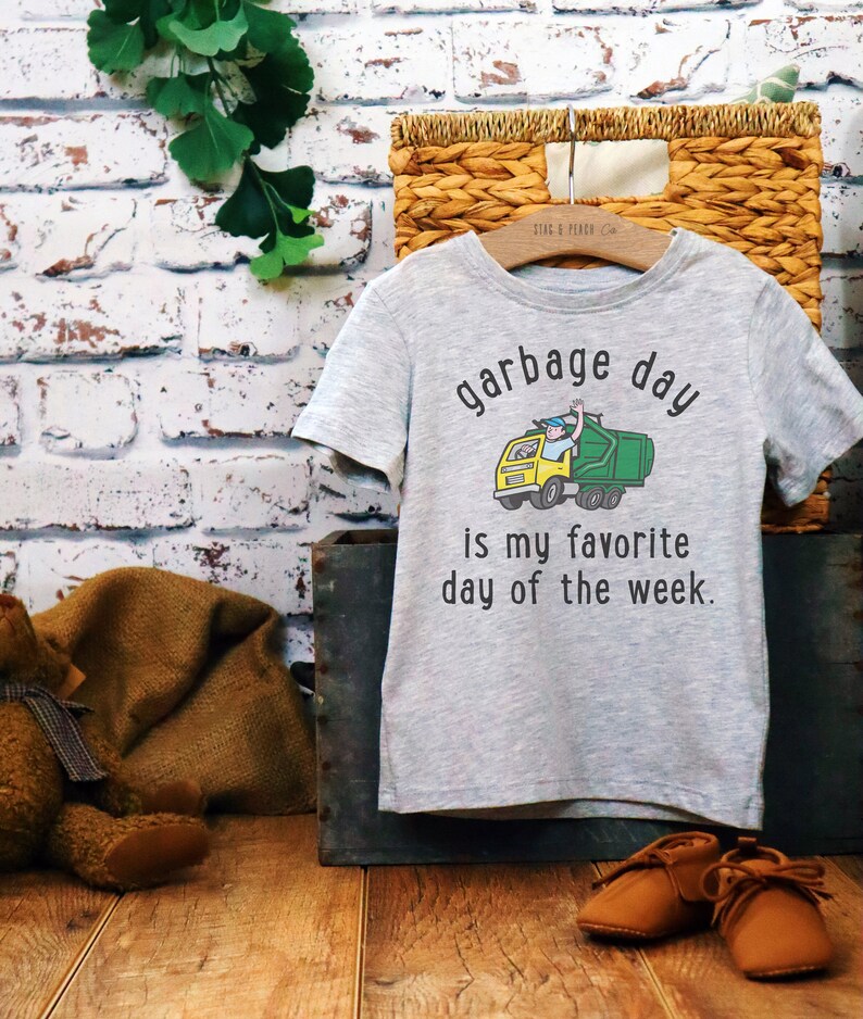 Garbage Day is My Favourite Day of the Week Shirt Garbage Etsy