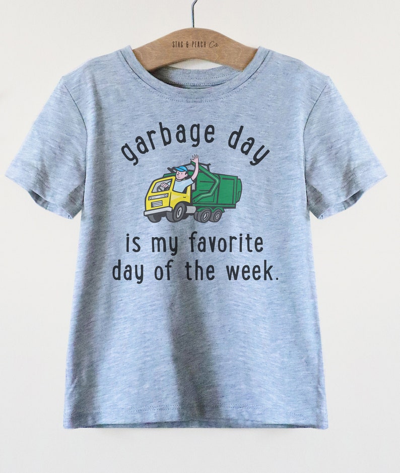 Garbage Day is My Favourite Day of the Week Shirt Garbage Etsy