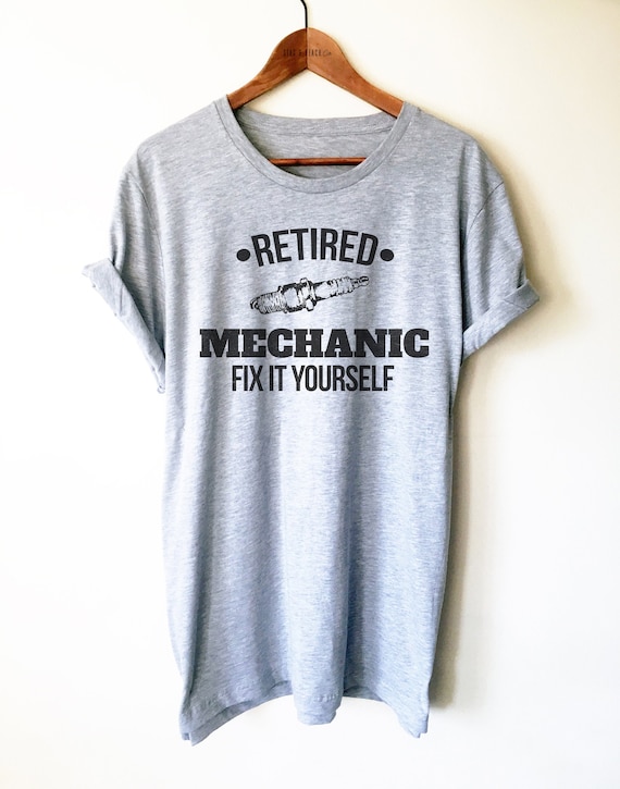 Mechanic Retired Shirts
