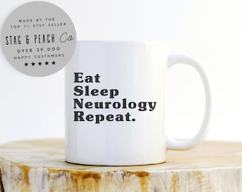 Neurologie Becher - Neurologe Becher, MedizinStudent Geschenk, Neuro Becher, Neurochirurg Geschenk, Neurowissenschaftliches Geschenk, Neurologe Geschenk, Neurologe Geschenk