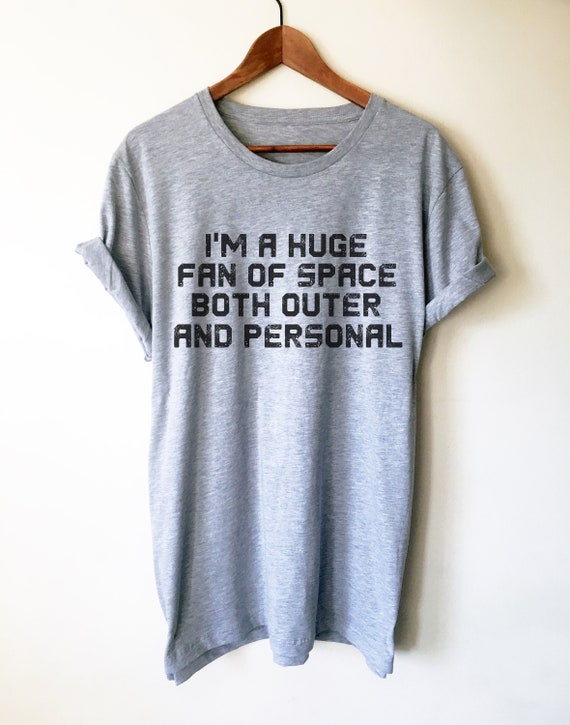 Huge Fan Of Space Both Outer & Personal T-Shirt Gift Huge Fan Of Space Both Outer & Personal T-Shirt Gift