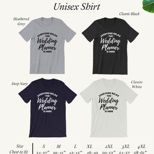 Wedding Planner Shirt/Tank Top/Hoodie - Wedding Planner Gift, Wedding Planning Shirt, Events Organiser Shirt, Wedding Planner Thank you Gift image 5