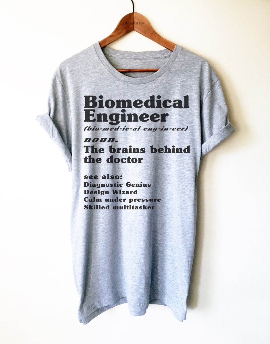 Biomedical Engineer Definition Shirt/tank Top/hoodie Funny Biomedical Engineer Shirt, Biomedical