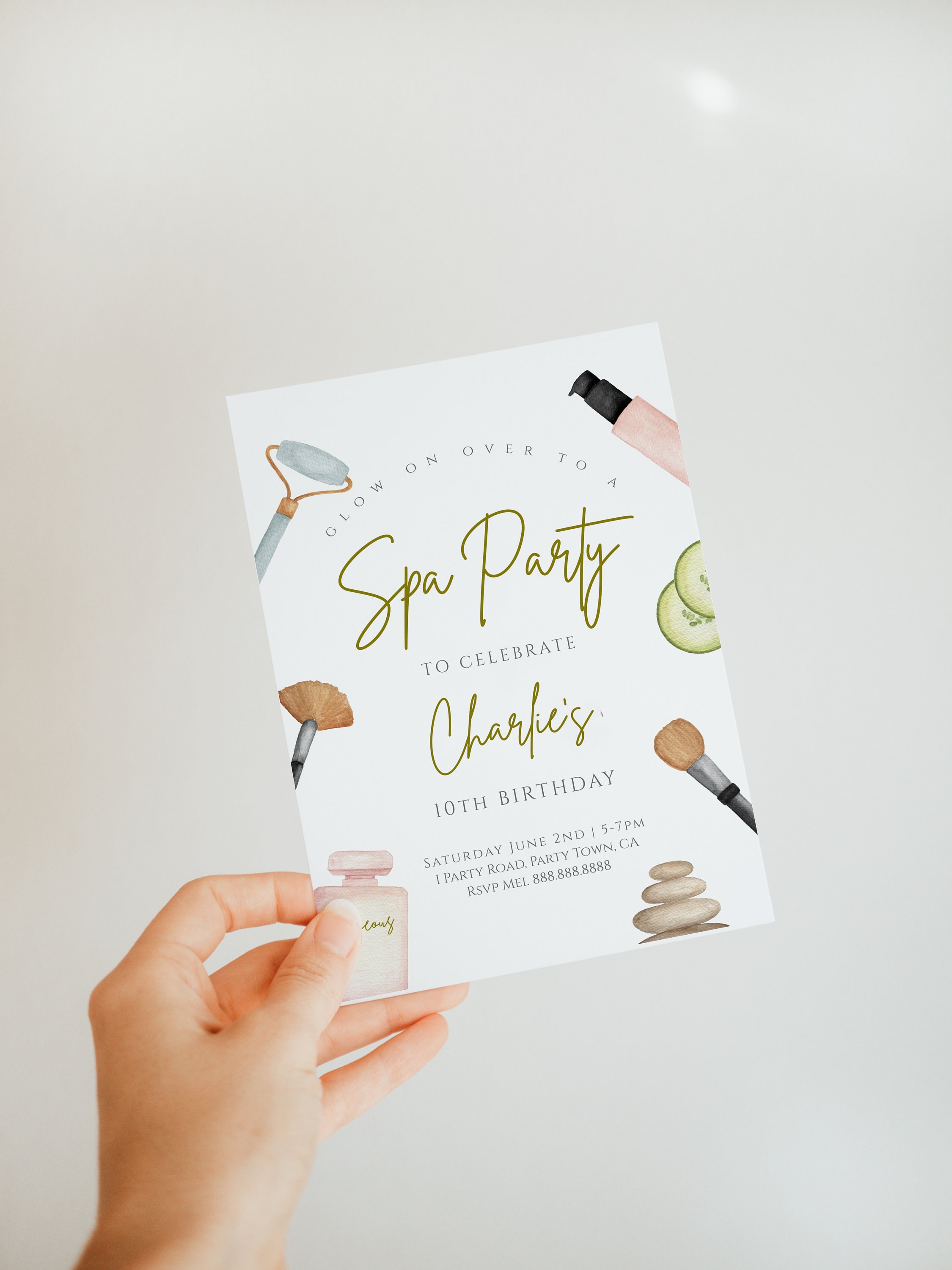 Spa Party Signs - Spa Birthday Supplies, Spa Birthday Girl, Pamper ...