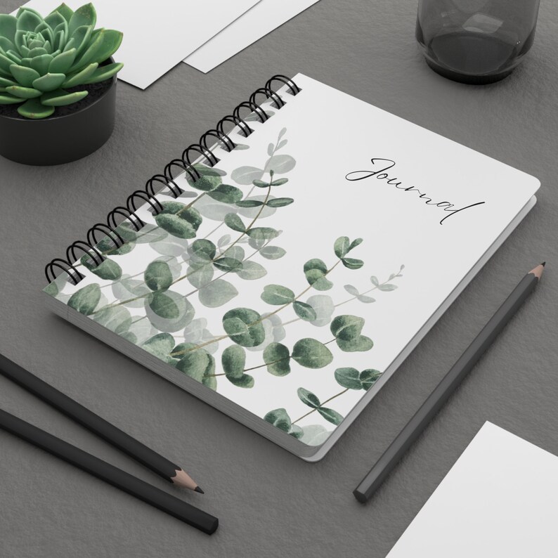 Spiral Bound Journal Etsy