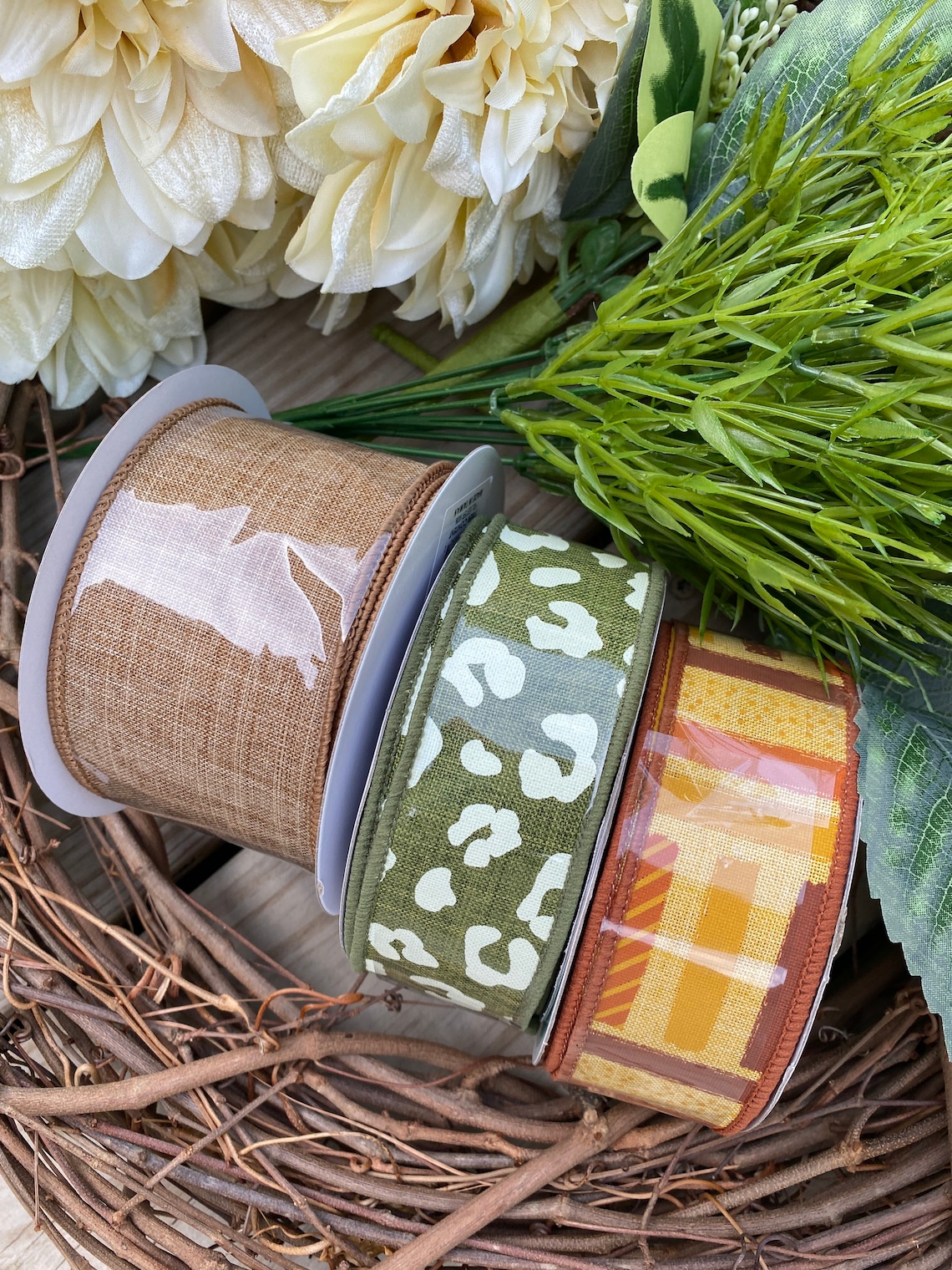 DIY Wreath Kit Fall Wreath making kit Everyday Wreath Kit Etsy