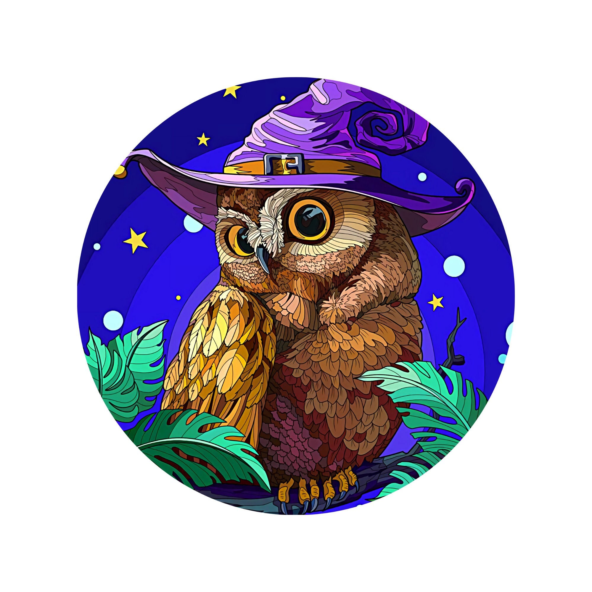 Wise Mystical Tree Stickers for Sale