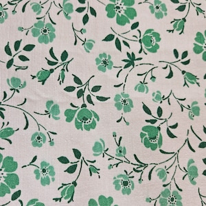 Beautiful floral  cotton fabric  in mint condition
