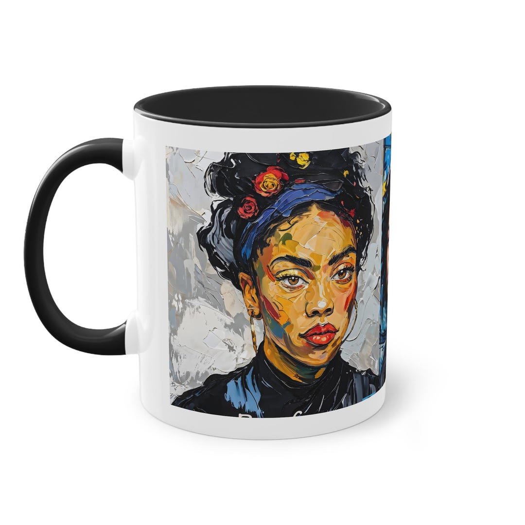 Philippe Seigle Fragments d’Âme Surreal Soul Layers Abstract Pop Art Mugs