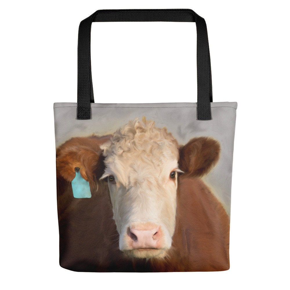 cow purse