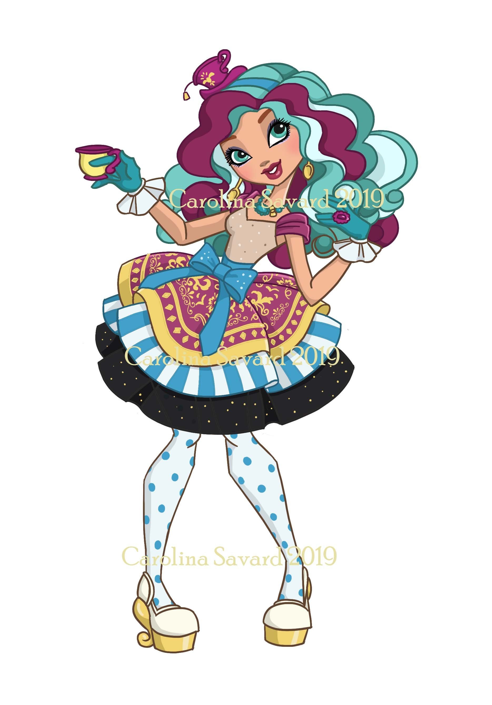 Ever After High  Conheça Madeline Hatter 