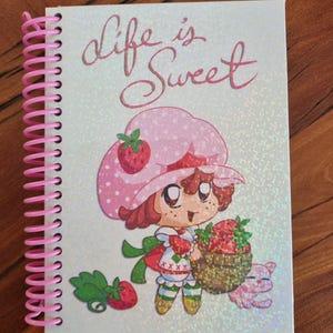 Strawberry Shortcake notebook