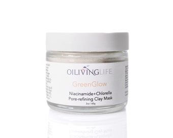 GreenGlow Niacinamide Clay Mask